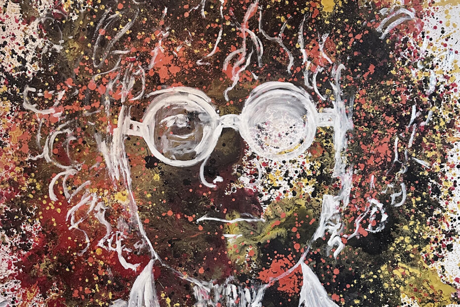 I Am a Man Too, oil and acrylic on canvas by Bruno Tanquerel, 2026